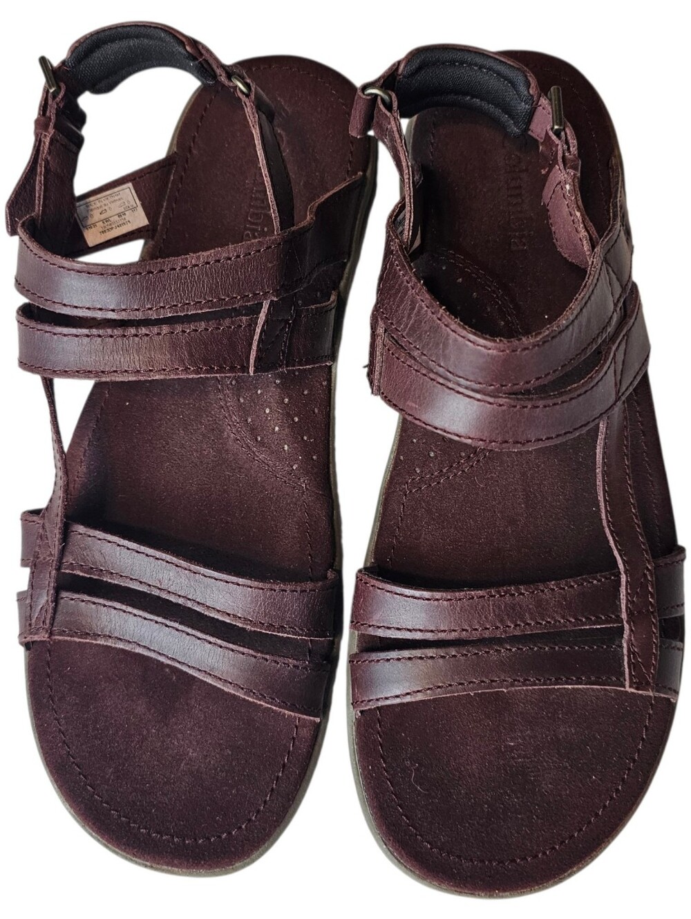 Columbia Brown Strappy Sandals